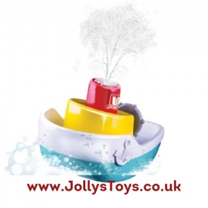 Splash n Play Spraying Tugboat Bath Toy
